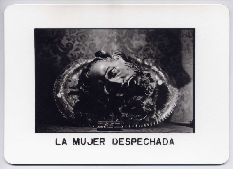 Luis Degado Qualtrough: La Mujer Despechada, archival inkjet on cardborad, 17,5 x 12 cm, 2007