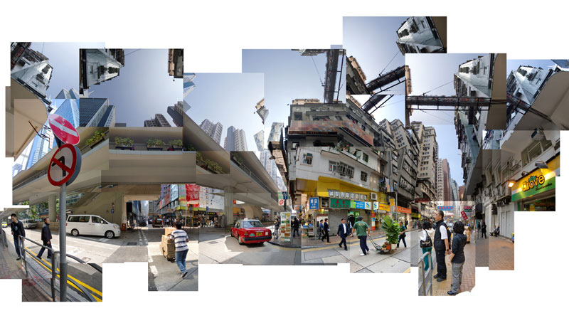 Michael Hallet, Jaffe Road, Hong Kong. November 25, 2009, C-Print, 2009, 48 x 26cm