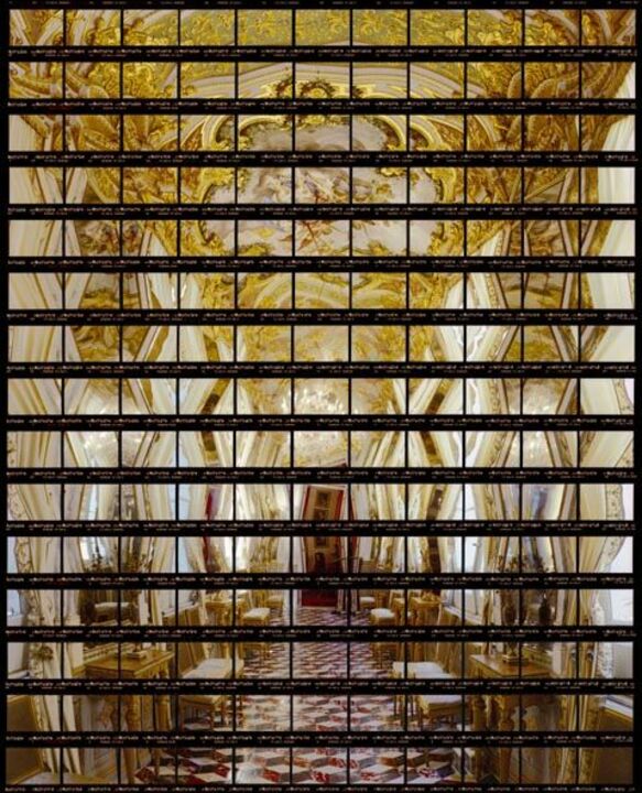 Thomas Kellner: 47#23 Genova, Palazzo Spinola di Pellicceria, Galleria Nazionale di Palazzo Spinola, La Sala degli Specchi (beauftragt von Francesco Grimaldi), 2005, C-Print, 41,8 x 52,3 cm / 16,3" x 20,4", Auflage 12+3