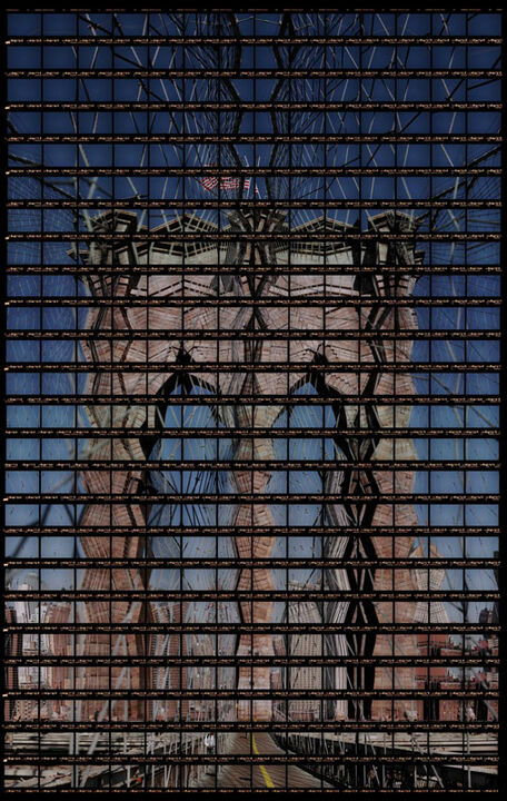 Thomas Kellner: 40#29 New York, Brooklyn Bridge, 2003, C-Print, 53,0x83,8cm/20,7"x32,7", Auflage 20+3