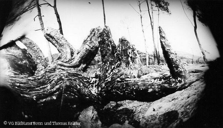 Thomas Kellner: Tierra quemada - obscure pFotografien aus der Asche, 1993