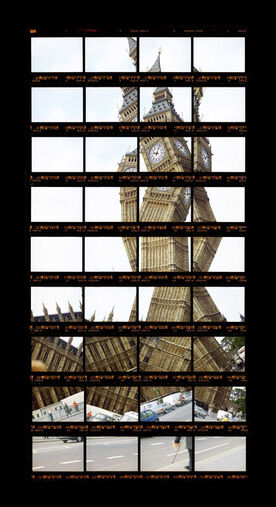14#09, London, Big Ben, 1999, C-Print, 15,3 x 31,4 cm / 5,9" x 12,2", edition 10+3