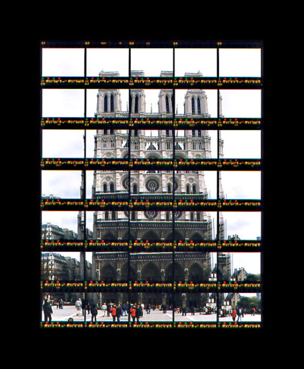 Thomas Kellner: 03#02 Paris, Notre Dame 1, 1997, C-Print, 19,5 x 25,0 cm/7,6" x 9,7", Auflage 10+3