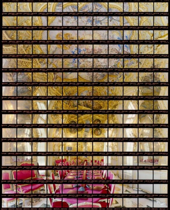 Thomas Kellner: 47#20 Genova, Palazzo Carrega-Cataldi 1 (Camera die Commercio di Genova), gilded Room, 2005, C-Print, 41,8x52,3 cm/16,3"x20,4", edition12+3