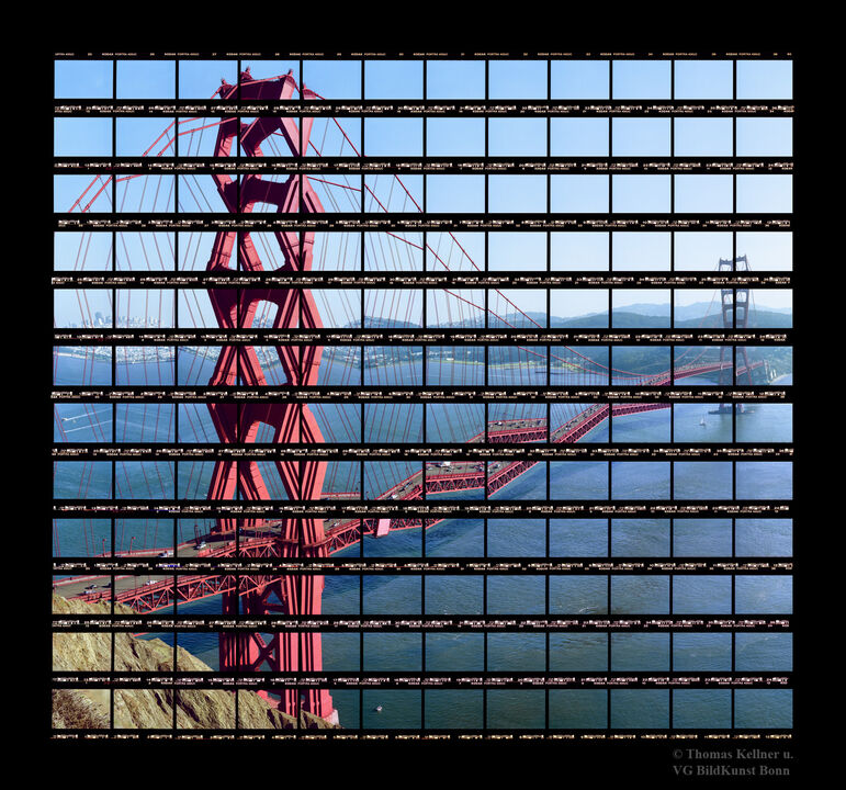 Thomas Kellner: 42#15 San Francisco, Golden Gate Bridge, 2004, C-Print