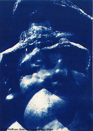 Thomas Kellner: Lost Memories No. 10, 1997, Cyanotype, 16,4x23,5 cm/6,4"x9,2", edition 10+3