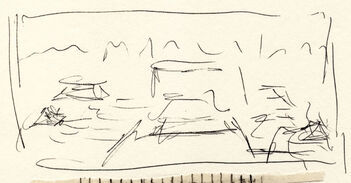 Sketch for 65#05 Beijing, Forbidden City 2, 2006