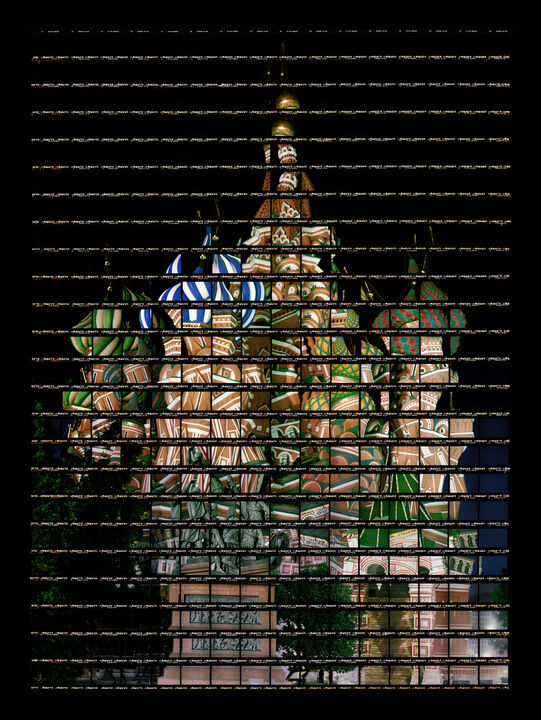 87#04 Moscow, Basilius Cathedral (night), 2014, C-Print, 61 x 83,7 cm, Auflage 12+3