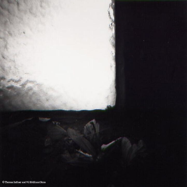 Thomas Kellner: Fensterraum VII-5, 1996, SW Baryt, 20 x 20 cm / 7,8" x 7,8", Auflage20+3