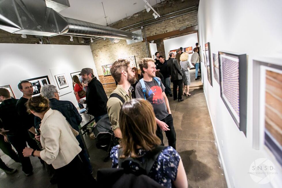 Opening reception for critical mass Top50 in Denver